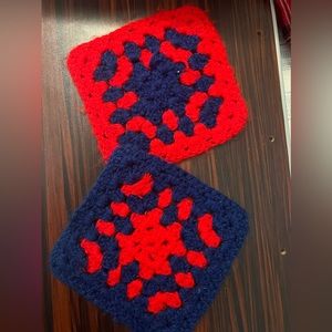 Vintage Handmade Potholder set